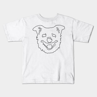 Dog Face Kids T-Shirt